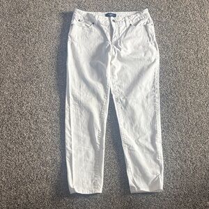 Talbots White Denim Jeans